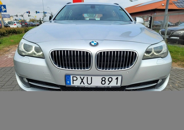 BMW Seria 5 cena 47600 przebieg: 163000, rok produkcji 2012 z Zakliczyn małe 254